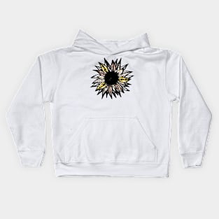 Little Aesthetic Sunflower Kids Hoodie